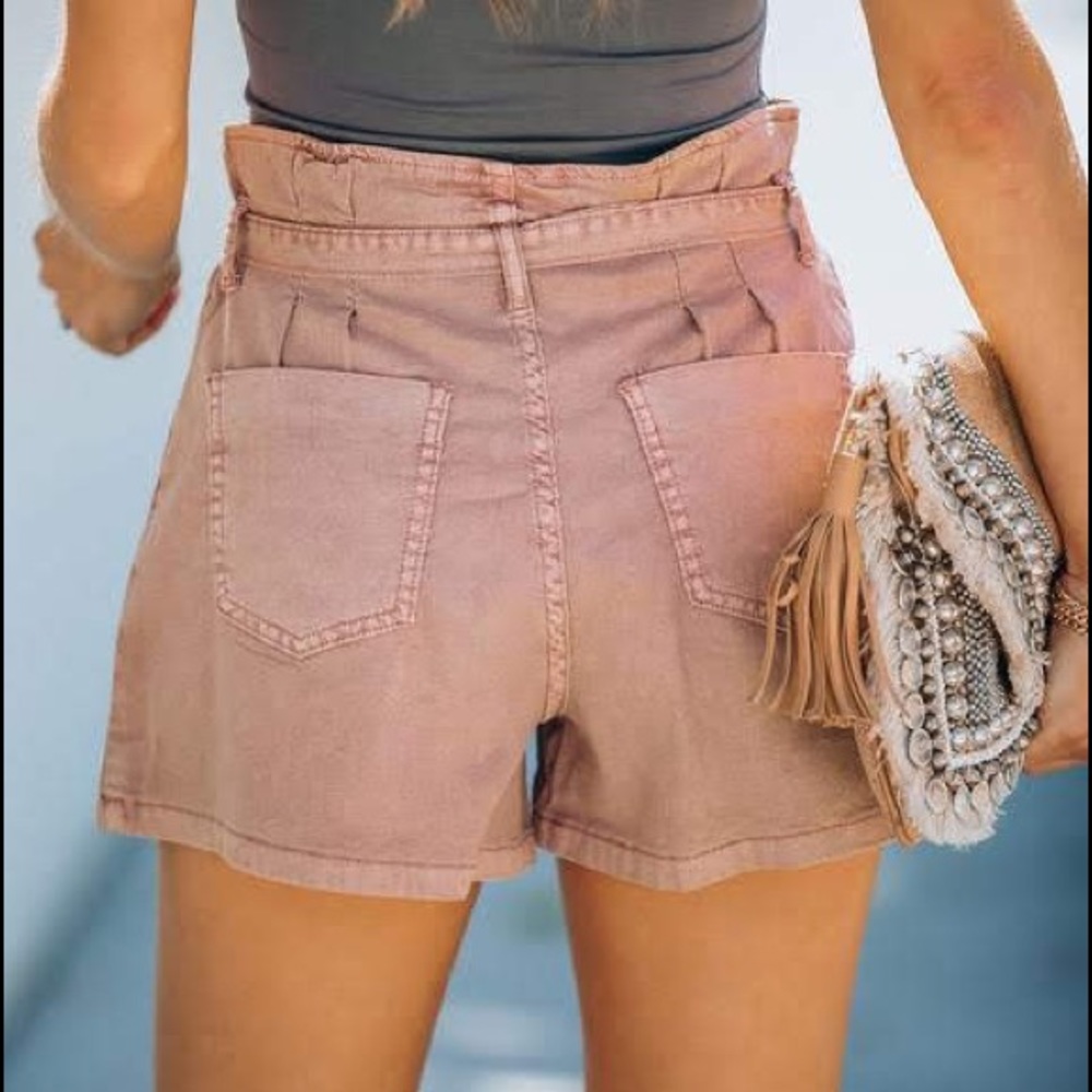 Paperbag Shorts - Picture 2 of 5